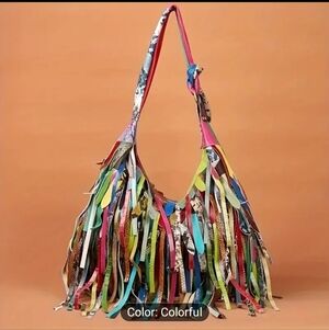 New to Pamela's Place Boutique. Georgeous! Colorful Fringe Shoulder Bag